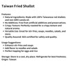 Cheng Chi Non-GMO Taiwan Fried Shallots - Premium Taiwanese Seasoning,