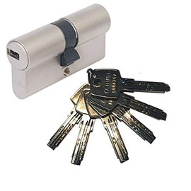 ABUS EC550 Profile Double Cylinder Length 30 / 60 MM with 6 Keys