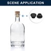 sourcing map 5 Pcs Black Plug Holes, Waterproof Rubber Button