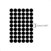 ZXUEZHENG Self-Adhesive Screw Hole Stickers,2-Table 54 in 1 Self-Adhesive Screw