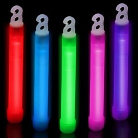 Windy City Novelties - 25 Pack - 6” Premium Glow Stick | | Accessories Emergency Lights Glow Party Raves EDM Concerts. (Aqua) (Multi Color)