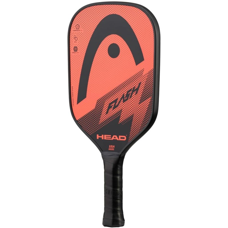 Head Flash Pickleball Pack - 2 paletas aprobadas, 2 Bolas