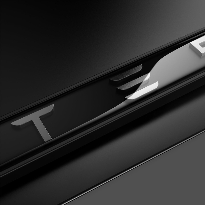 Black License Plate Frame