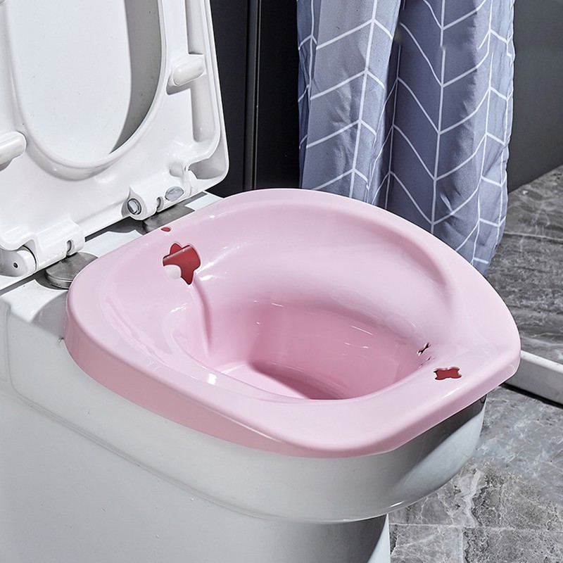 Sitz Bath Seat Deeper Bowl Drain Holes Skid Proof Unisex