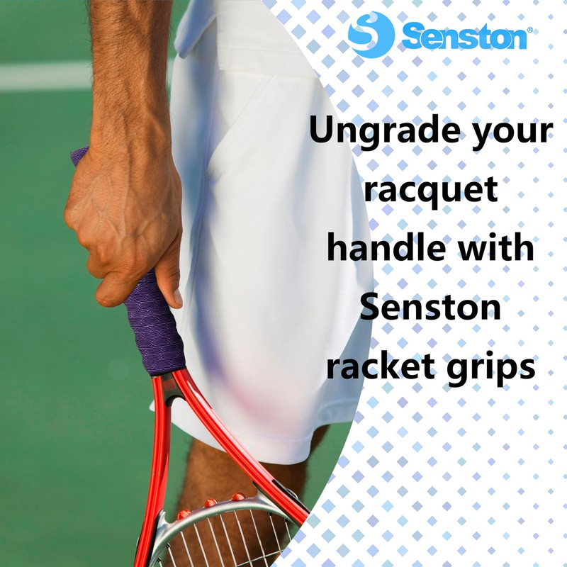 Senston 5pcs Racket Grip Tapes for Tennis/Badminton/Squash overgrip tapes