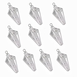 Magnoloran 8PCS Fishing Weights Sinkers, Bank Fishing Sinkers Four Corner Catfishing Sinkers Saltwater Surf Fishing Weights Lead Sinkers Torpedo Weights Pyramid Sinkers-1.76oz(50g)
