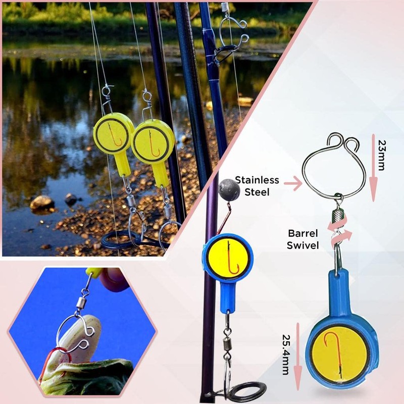 Fishing Knot Hook Tying Tool Safe Hooks Cover Storage Line