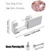 Nose Pierce Kit, Disposable Safe Piercing Kit, Nose Stud Pierce