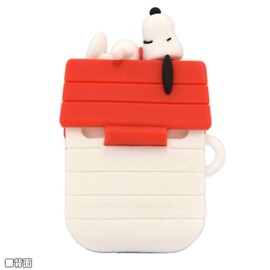 Gourmandise sng-425c Peanuts AirPods Silicone Case Dog House White
