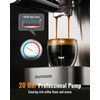 Professional Espresso Machine 20 Bar with Milk Frother Steam Wand