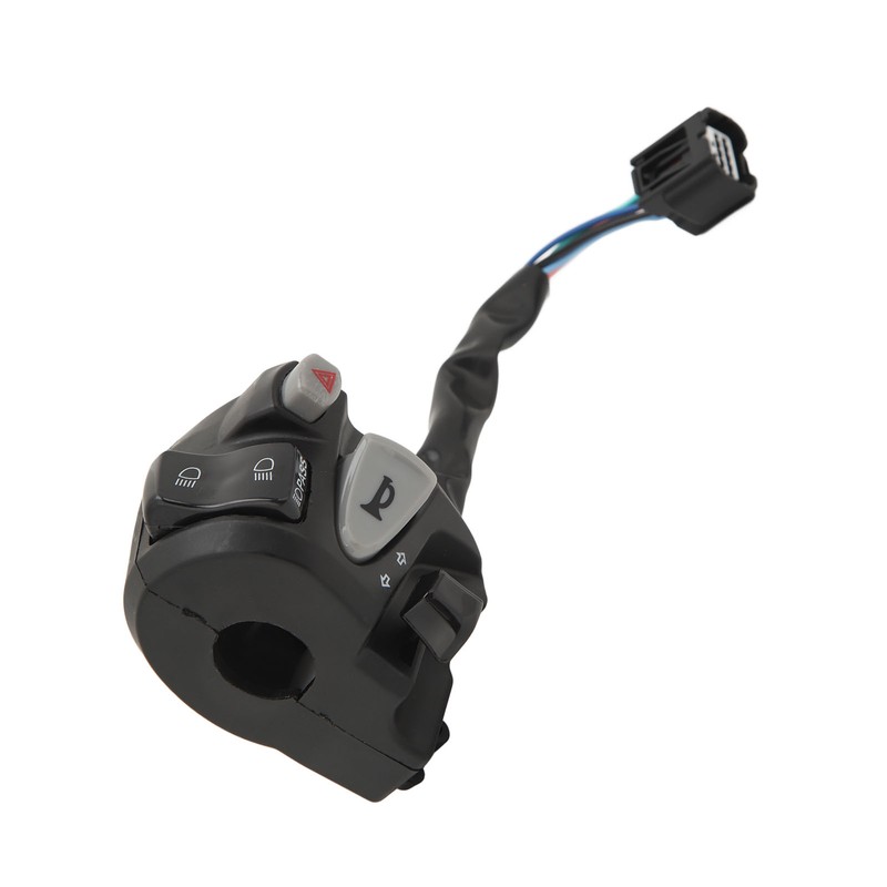22mm Handlebar Switch Assembly High Low Beam Hazard Light Turn