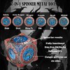 DND Rotary Metal Dice 3D Handheld 7-in-1 Polyhedral Role Playing