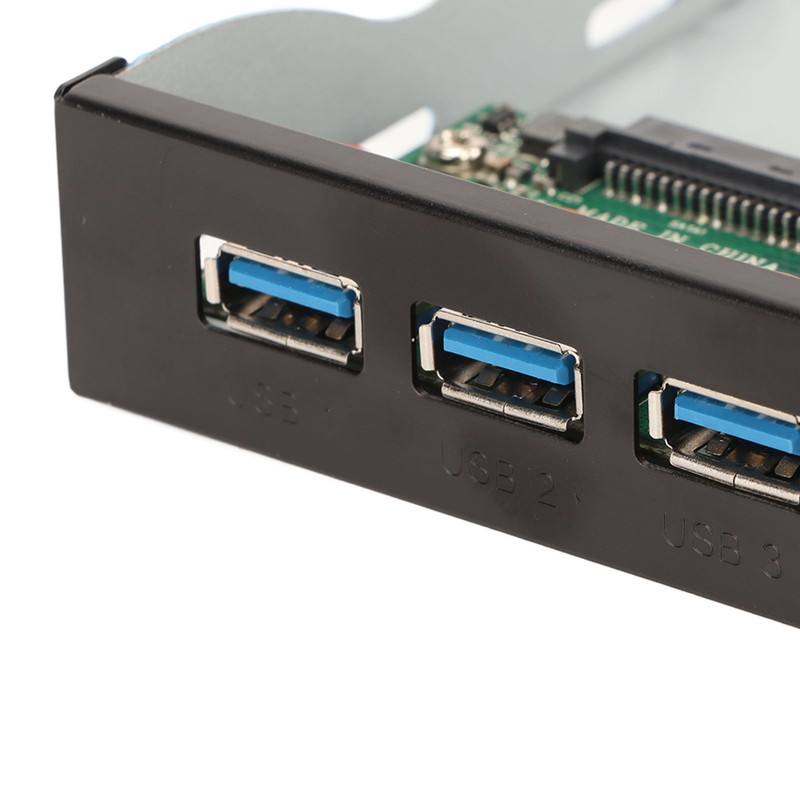 Front Panel USB 3.1 Hub 3.25in 10Gbps 4 Downstream Ports