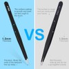 3PCS Precision Tweezers Set, Upgraded ESD high-end anti-static for Craft,