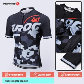 UGLY FROG DXS24 2024 Specific Sportswear Cycling Men's Gel Dungarees Short Padded Shorts Clothing Set Cyclists, Sets 08
