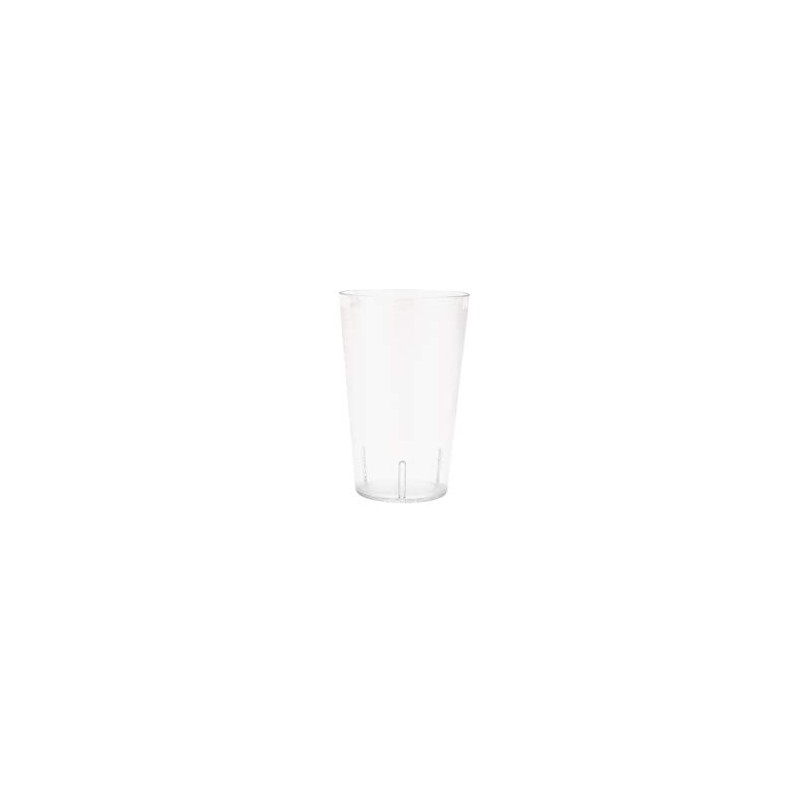 G.E.T. 5032-1-CL-EC Heavy-Duty Plastic Restaurant Tumblers, 32 Ounce, Clear (Set