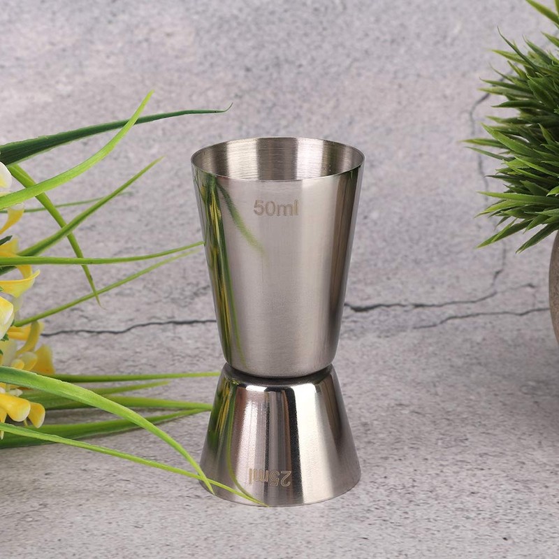 304 Stainless Steel Wine Tool Measuring Cup Double Cocktail Jigger