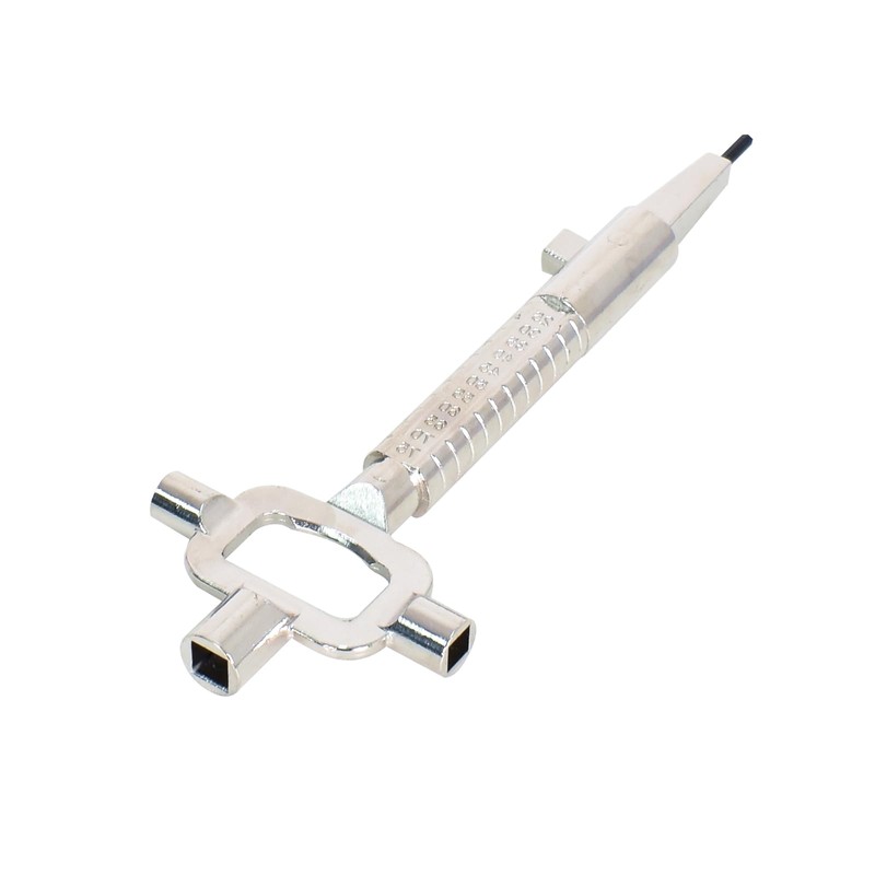 Universal Construction Key, Architect Key Construction Site Key with Cylinder