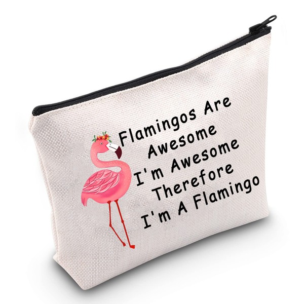 LEVLO Funny Flamingos Lover Gifts Flamingos Are Awesome I'm Awesome