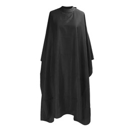 Sonew Waterproof Hairdressing Cape, Adjustable Hairdressing Cloth Wrap, Hair Cutting Cape, Hairdressing Apron for Salon (Black)