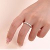 Adramata Ring Silver 925 Women's Silver Daisy Ring Statement Rings