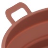 2PCS Fryer Silicone Liners Round 21cm Diameter with Handle Fryer