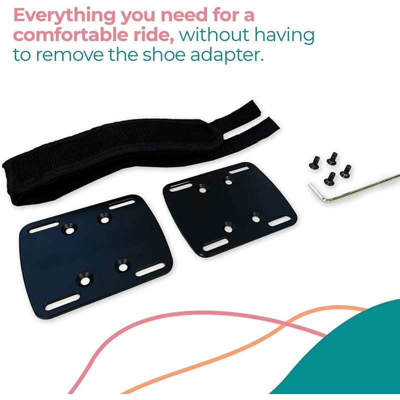 SELINA Toe Cages for Peloton Bike - Toe Clips Bike