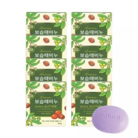 보습 때비누 시어버터 120g 8개 샤워때비누 샤워비누 목욕때비누 미용비누 Moisturizing Soap Shea Butter 120g 8pcs Shower Soap Bath Soap Cosmetic Soap
