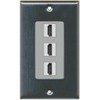 RiteAV - 3 Port HDMI 2.0 Decorative Wall Plate -