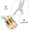 WHAMVOX 188pcs Heat Shrink Sheets Kit for Crafting Keychains Charms