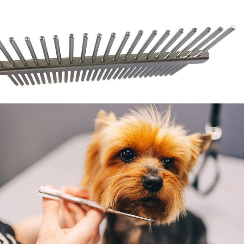 Glamified, Deshedding Tool & Pet Grooming Professional Metal Shedding Brush