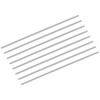 sourcing map 8Pcs M4-0.7x250mm Fully Threaded Rods, Threaded Rods Bar
