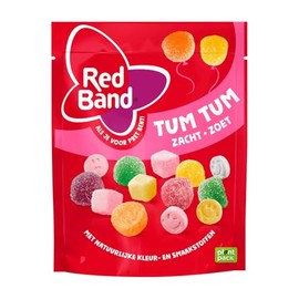 Red Band Tum Tum I Variety of Fruit flavored Hard and Soft Candy I 230g 8.1 ounce