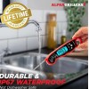 Alphagriller Instant Read Meat Thermometer for Cooking Grill and BBQ