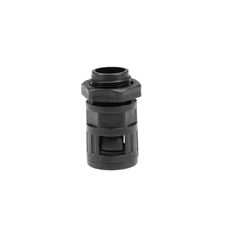 sourcing map Cable Gland Corrugated Tube Connector AD13 Pipe Joint