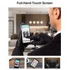 Vislivin Mens Leather Winter Gloves Touchscreen Leather Gloves Driving Glove