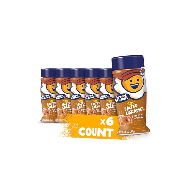 Kernel Season's Salted Caramel Flavored Popcorn Seasoning, Made with Real
