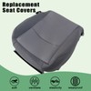 Priprilod Cloth Driver Side Bottom Replacement Seat Cover Gray(#X8) Compatible