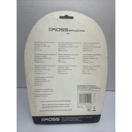 Koss CX6 Lightweight, Comfort Grey Headphones with In-line Volume Control New