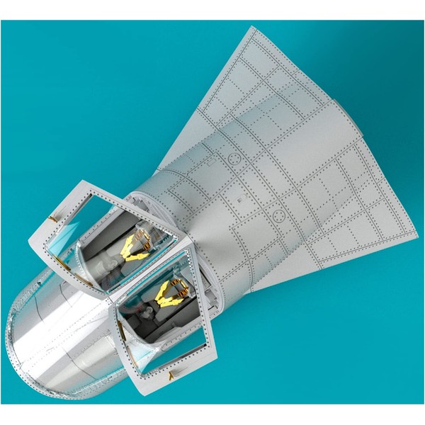 Lesskit 1/48 General Dynamics F-111C Aardvak Early Cockpit Interior 3D