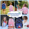 Mochila para niños,VONXURY para niños y niñas con hebilla de