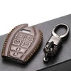 Vitodeco Genuine Leather Smart Key Fob Case Cover Protector with