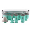 LEKOMESH Diamond Core Drill Bits Set 7pcs Tile Hole Saw