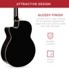 Best Choice Products Acoustic Electric Bass Guitar, Full Size 4