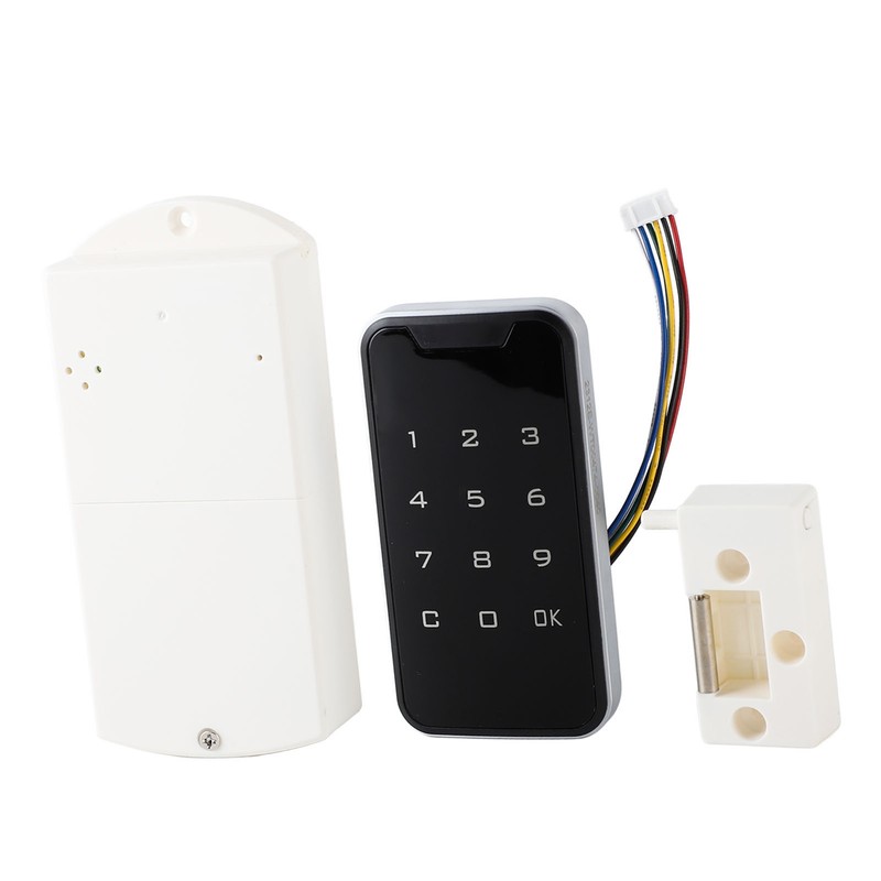 Electronic Cabinet Lock ABS Smart Digital Touch Keypad Coded Password
