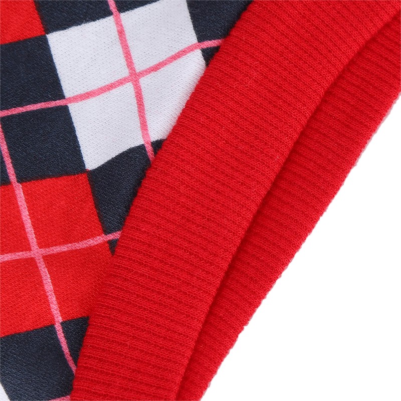Pet Pig Spring Summer Sleeveless TShirt Pet Vest Sweatshirt Rhombus