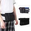Belt Bag with Multiple Pockets, Multifunctional, Adjustable Waist Bag, Waiter,