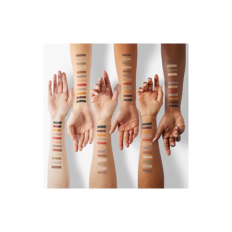 L.A. COLORS Day To Night 12 Color Eyeshadow Palette, Sundown,