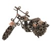 Motorcycle Toy Model Metallic Antique Texture Sturdy Smoothing Durable Metal