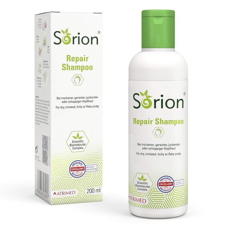 Sorion Shampoo Psoriasis and Eczema Scalp Care with Coconut Oil